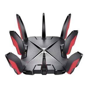 TP-LINK (Archer GX90) AX6600 Wireless Tri-Band Gaming Wi-Fi 6 Router, 5-Port, 2.5G WAN/LAN, Game Band, Game Accelerator, Quad-Core CPU