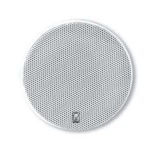 Poly-Planar 5.25" Platinum Round Marine Speaker - (Pair) White