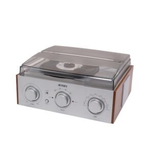 Jensen 3-Speed Stereo Turntable with AM/FM Stereo Radio