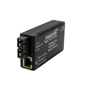 Transition Networks M/E-TX Series Media Converter (M/E-TX-FX-01(SC)-NA) M/E-TX-FX-01SC-NA
