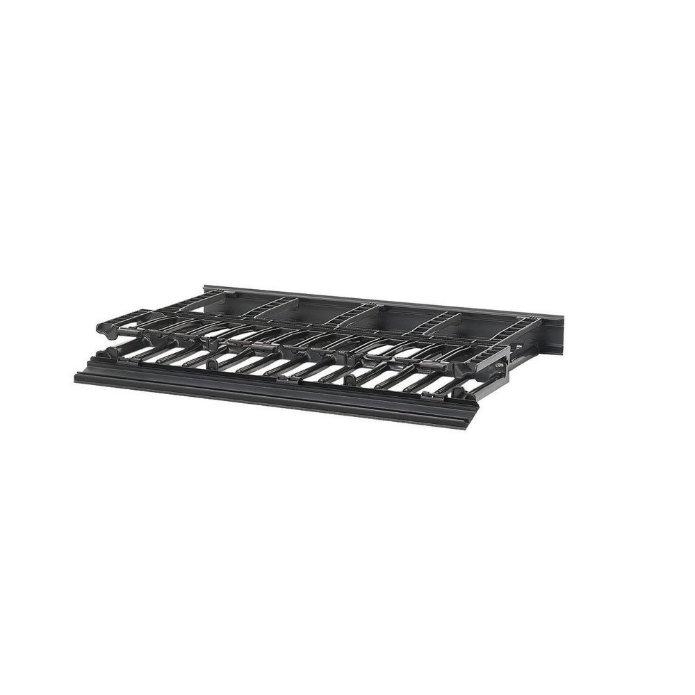Panduit NM1 Dual Sided Horizontal Cable Manager Panel Black NM1