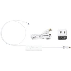 ANTOP Antenna Inc. AT-601W Smartpass Amp with 4G LTE Filter and Power Supply Kit (White)