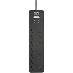 APC PH12 12-Outlet SurgeArrest Home/Office Series Surge Protector, 6ft Cord
