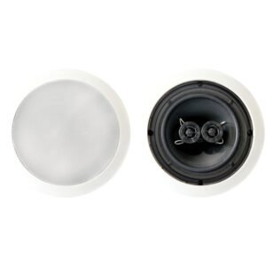 BIC America MSR6D 100-Watt 6.5" Dual Voice-Coil Stereo In-Ceiling Speaker