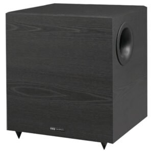 BIC America V-1020 Down-Firing Powered Subwoofer for Home Theater and Music (10-Inch, 350 Watts)