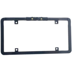BOYO Vision VTL375LTJ Ultra-Slim Full-Frame License-Plate Camera with LED Lights and Trajectory Parking Lines