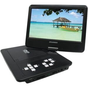 SYLVANIA SDVD1030 10" Swivel-Screen Portable DVD Player