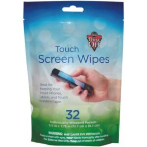 Dust-Off DTSW32M Screen Wipes, 32 pk