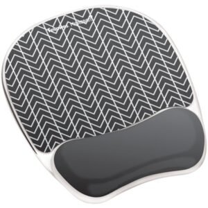 Fellowes 9549901 Photo Gel Mouse Pad Wrist Rest with Microban