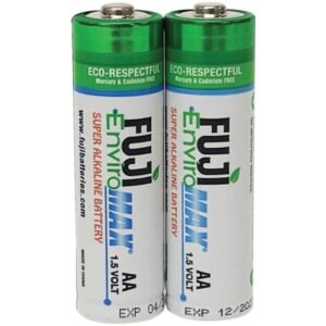 Fuji Batteries 4300BP2 EnviroMax AA Super Alkaline Batteries (2 pack)