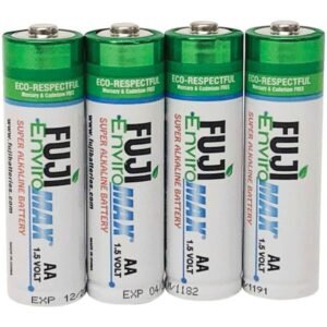 Fuji Batteries 4300BP4 EnviroMax AA Super Alkaline Batteries (4 pack)