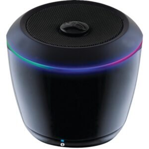 iLive Blue iSB14B Portable Bluetooth Speaker with LEDs