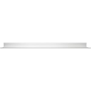 Hangman L-48-C 48-Inch No-Stud Floating Shelf (Clear Anodized)