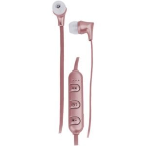 iEssentials IE-BTELX-RGLD Lux Bluetooth Earbuds with Microphone (Rose Gold)