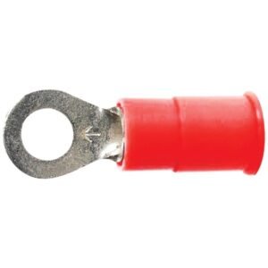 Install Bay RVRT8 Vinyl Ring Terminals (22-18 Gauge, #8, 100 pk)