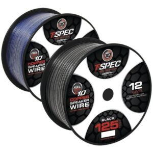 T-Spec V10SW12125-BK v10 SERIES Speaker Wire (125ft, 12 Gauge)