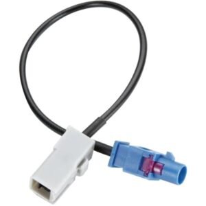 PAC GPS-01 Factory Navigation Antenna Adapter for select 2007 to 2019 Chrysler, Dodge, Fiat, Jeep, Mitsubishi, Ram, and Volkswagen Vehicles (For Alpine, JVC, and KENWOOD Aftermarket Navigation Head Units)
