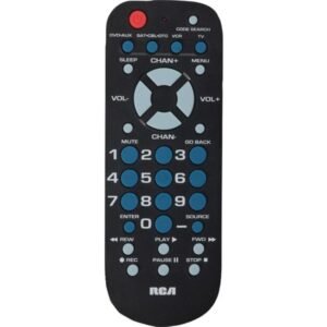 RCA RCR504BZ 4-Device Palm-Sized Universal Remote