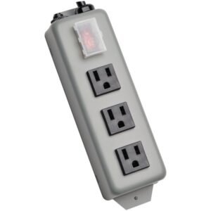 Tripp Lite 3SP Waber by Tripp Lite 3-Outlet Industrial Power Strip, 6-Foot Cord