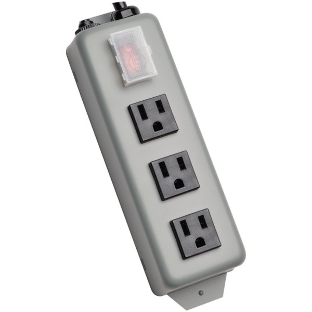Tripp Lite 3SP Waber by Tripp Lite 3-Outlet Industrial Power Strip, 6-Foot Cord