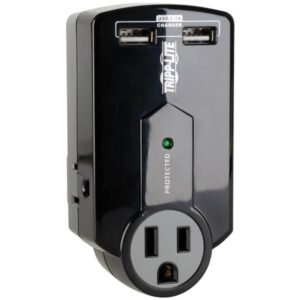 Tripp Lite SK120USB Protect It 3-Outlet Surge Protector with USB Ports