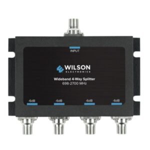 Wilson Electronics 850036 Wideband 4-Way Splitter with F-Female Connector