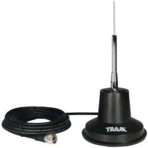 Tram TRAM 3500 CB Antenna 5-Inch Magnet Kit with RG8X Coax and Rubber Boot