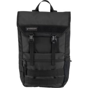 Timbuk2 Rogue Carrying Case (Backpack) for 15 MacBook - Black - Water Proof, Rain Resistant, Grime Resistant - Tarpaulin, Oxford Nylon - Shoulder Strap - 18.9 Height x 12.2 Width x 6.3 Depth