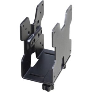 Ergotron CPU Mount for Thin Client, Flat Panel Display - Black - 6 lb Load Capacity