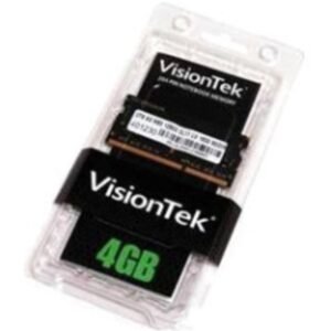 VisionTek 4GB DDR3L Low Voltage 1600 MHz (PC3-12800) CL11 SODIMM - Notebook - 4 GB (1 x 4 GB) - DDR3 SDRAM - 1600 MHz DDR3-1600/PC3-12800 - 1.35 V - Non-ECC - Unbuffered - 204-pin - SoDIMM