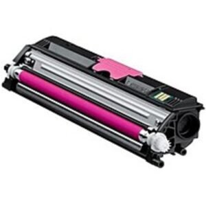 Konica Minolta A0V30CF High Capacity Laser Toner Cartridge for - Magicolor 1600 Series 1600W, 1650en, 1680mf Printers - 2500 Pages Yield - Magenta