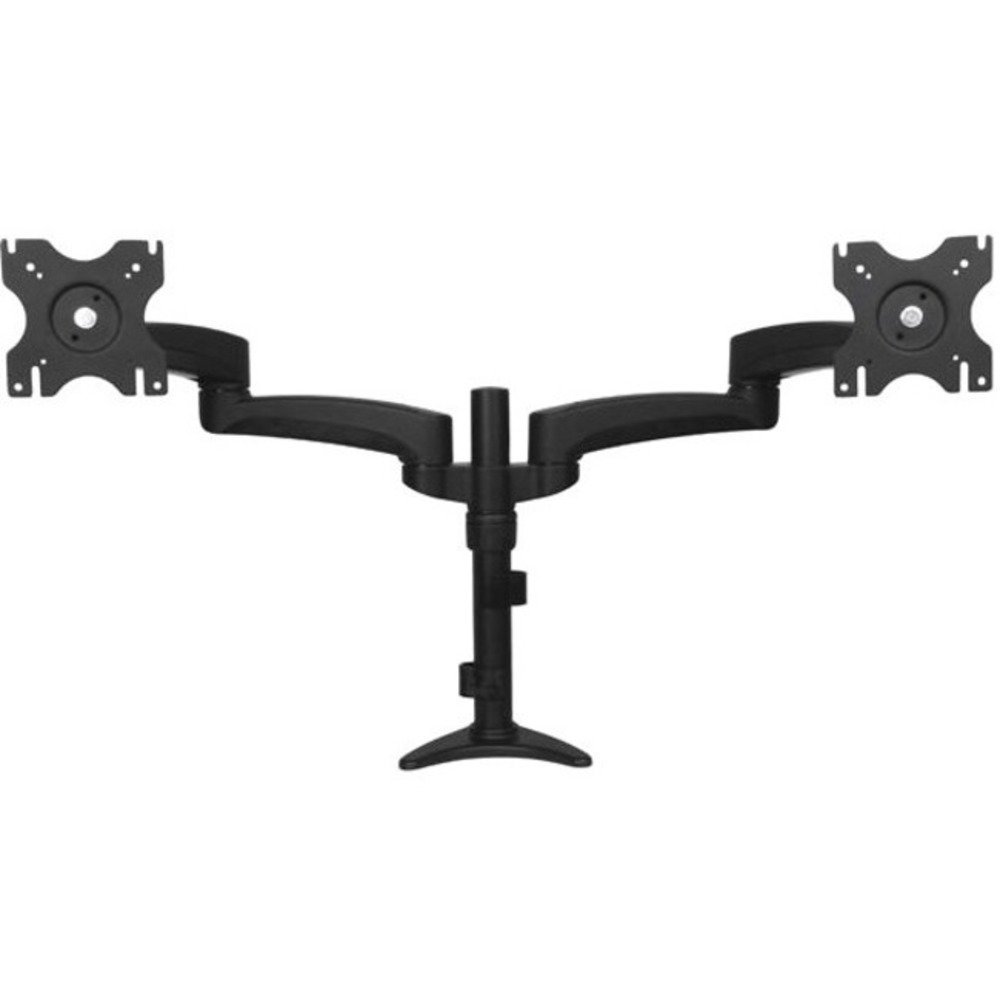 StarTech.com Dual Monitor Stand - Grommet or Desk Mount - Monitors up to 24 - VESA Monitor Stand - Double Monitor Arm - 12 to 24 Screen Support - 60.20 lb Load Capacity - Steel, Plastic - Black