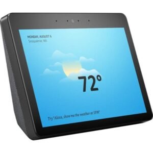 Amazon Echo Show (2nd Gen) Smart Home Assistant - 9.7 Width x 4.2 Depth x 6.9 Height - Charcoal