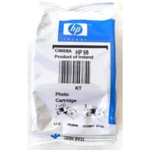 HP C6658AN 58 Photo Ink Cartridge Deskjet 450, 5550, 7350 and 7550 Series - 125 Pages