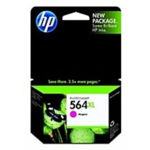 HP CB324WN140 564XL Ink Cartridge for Photosmart B8550, C6380, D5445, D5460 Printers - Magenta