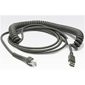 Motorola CBA-U12-C09ZAR 9 Feet Series A USB Cable - Coiled Connector
