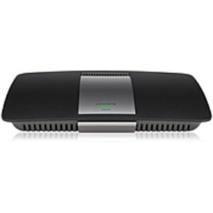 Linksys EA6400 IEEE 802.11ac Wireless Router - 2.40 GHz ISM Band - 5 GHz UNII Band - 4 x Antenna - 1300 Mbps Wireless Speed - 4 x Network Port - 1 x Broadband Port - USB - Gigabit Ethernet Wall Mountable, Desktop