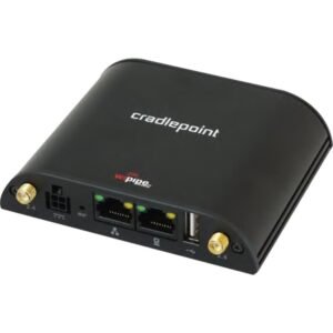 CradlePoint IBR600LPE IEEE 802.11n Cellular, Ethernet Modem/Wireless Router - 4G - CDMA 800, CDMA 1900, WCDMA 850, WCDMA 900, WCDMA 1900, WCDMA 2100, LTE 700, LTE 850, LTE 1700, LTE 1900, LTE 2100 - HSPA+, LTE, EVDO - 2.40 GHz ISM Band - 2 x Antenna(2 x E