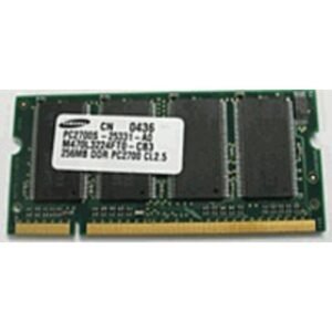 Samsung M470L3224FT0-CB3 256 MB Laptop Memory - DDR SDRAM - 333 MHz PC2700 - 200-pin SODIMM - CL2.5