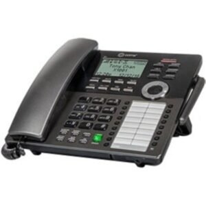 Ooma DECT 6.0 Corded/Cordless Phone - Black - Corded/Cordless - Corded - 150 ft (45.7 m) Range - 2 x Phone Line - Speakerphone - Answering Machine