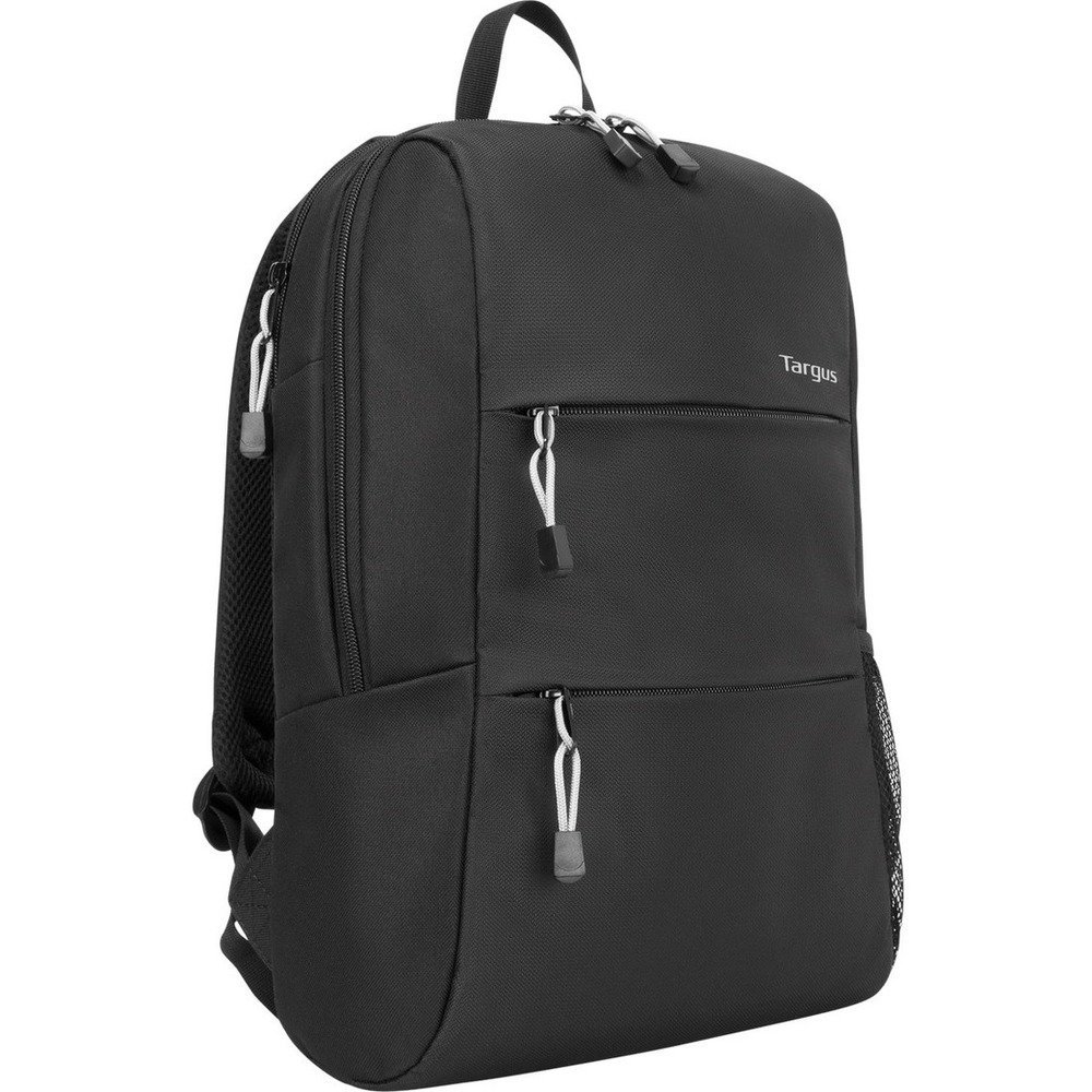 Targus Intellect Plus TSB967GL Carrying Case (Backpack) for 15.6 Notebook - Black - Water Resistant - Mesh Back Panel, Polyester - Shoulder Strap - 16.7 Height x 2.2 Width x 4.5 Depth